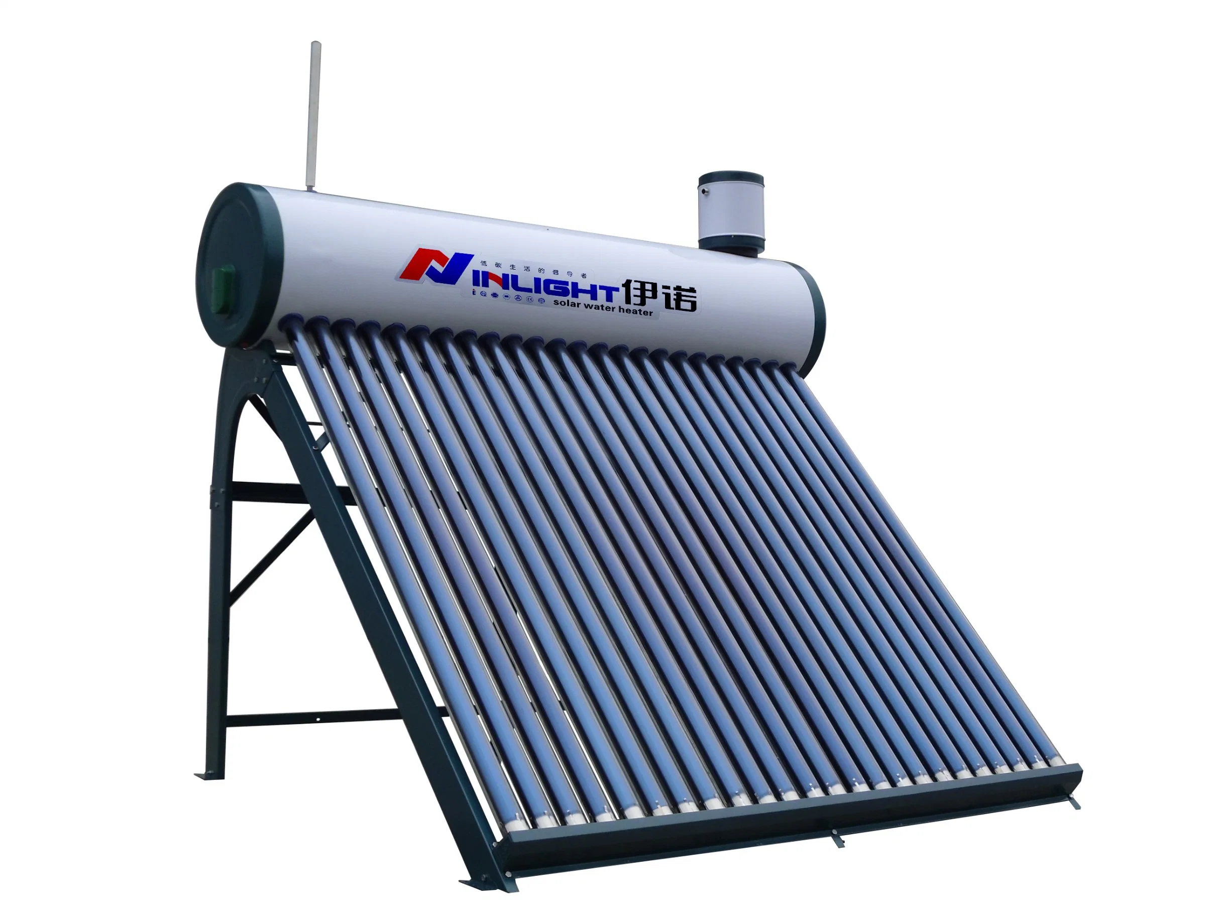 80L-360L Chauffe-eau solaire à tubes sous vide non pressurisé avec certification CE