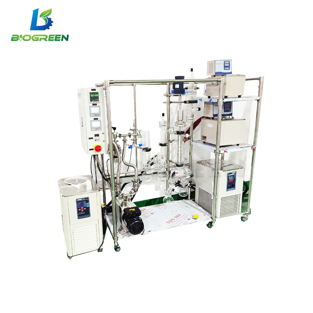 High Efficiency Molecular Still Vacuum Short Path Distillation Units