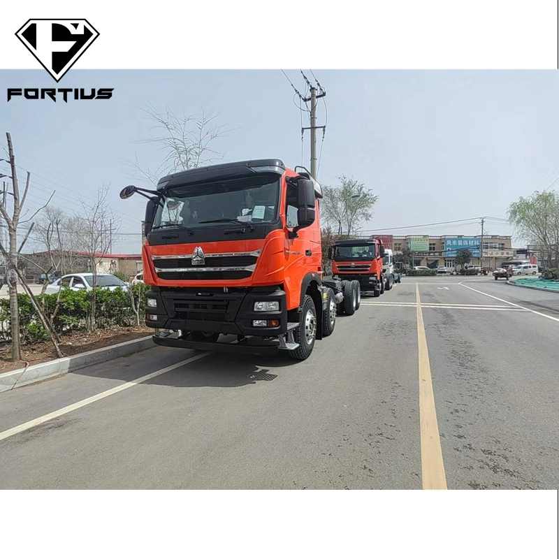 Cnhtc Sinotruk HOWO 8X4 Diesel Tractor Tow Truck Original 371HP 420HP Price for Semitrailer Transport