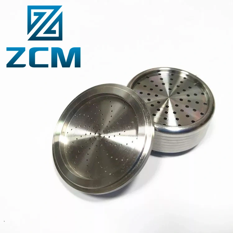 on-Demand Manufacturing Shenzhen Coffee Machine Fitting Parts Manufacturer Custom Metal Coffee Machine Parts Aluminum Filter Parts