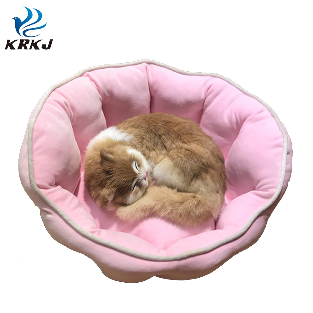 Tc-022 Warm Fleece Sleeping Rest Bed House for Dogs Indoor