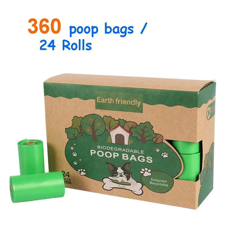 Biodegradável e compostável biodegradáveis perfumada de HDPE Cocô de Cao de plástico bag bolsa Pet saco de resíduos de Pet Food Bandeja Saco das fraldas Camisa camisa Cat Dog saco de resíduos