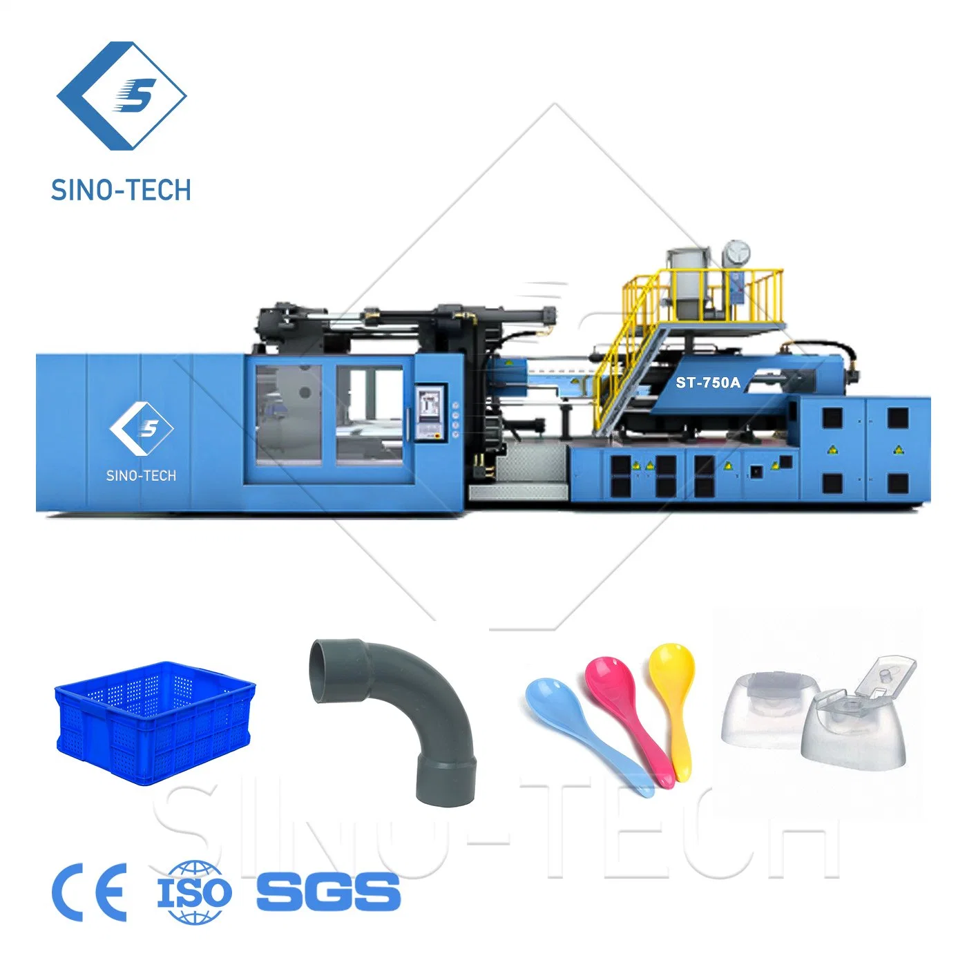 Food Container Making Machine Sinotech 320t High Speed Injection Molding Machine