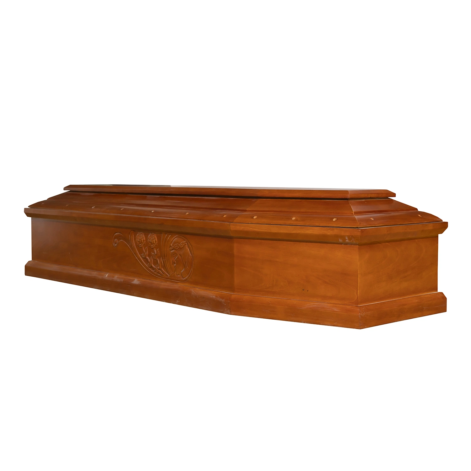 Solid Wood Europe Style Coffin and Casket