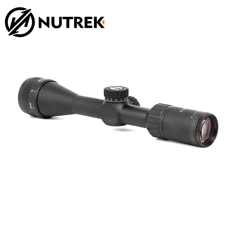 Nutrek Optics M2 Series 3-9X40 Ao Adjustable Scope Objective Aluminum Matte Black Riflescope