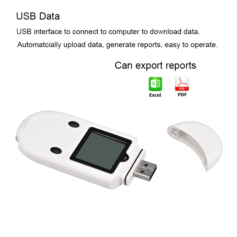 Temperature Data Logger with Temperature Records Pdf Reports