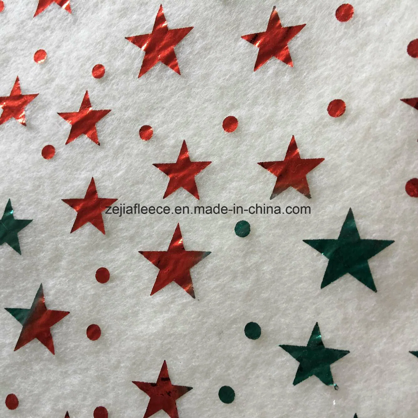 Colorful Hot Stamping Polar Fleece