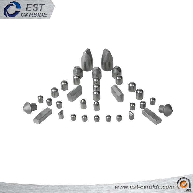 100% Virgin Materials Tungsten Carbide Buttons for Hpgr Spare Part Machine with Various Types