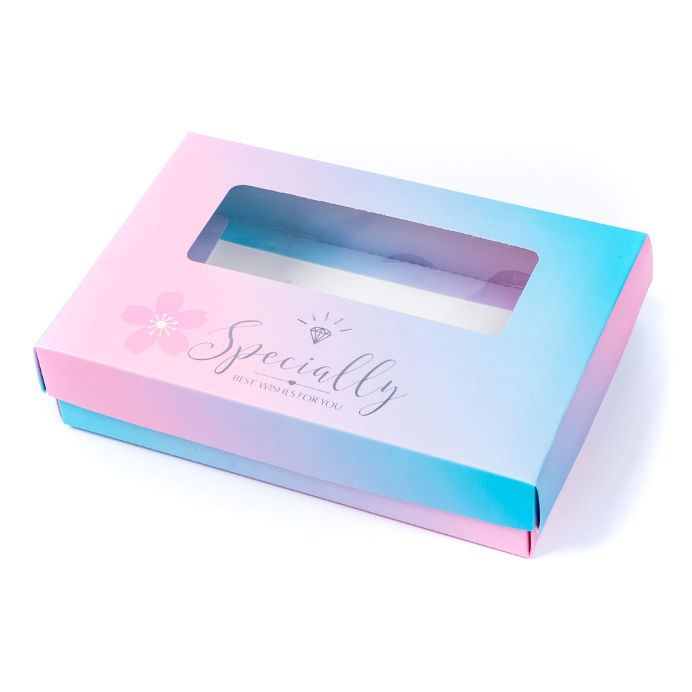 Girl&prime; S Toy Packaging Carton Doll Gift Paper Box with PVC Window