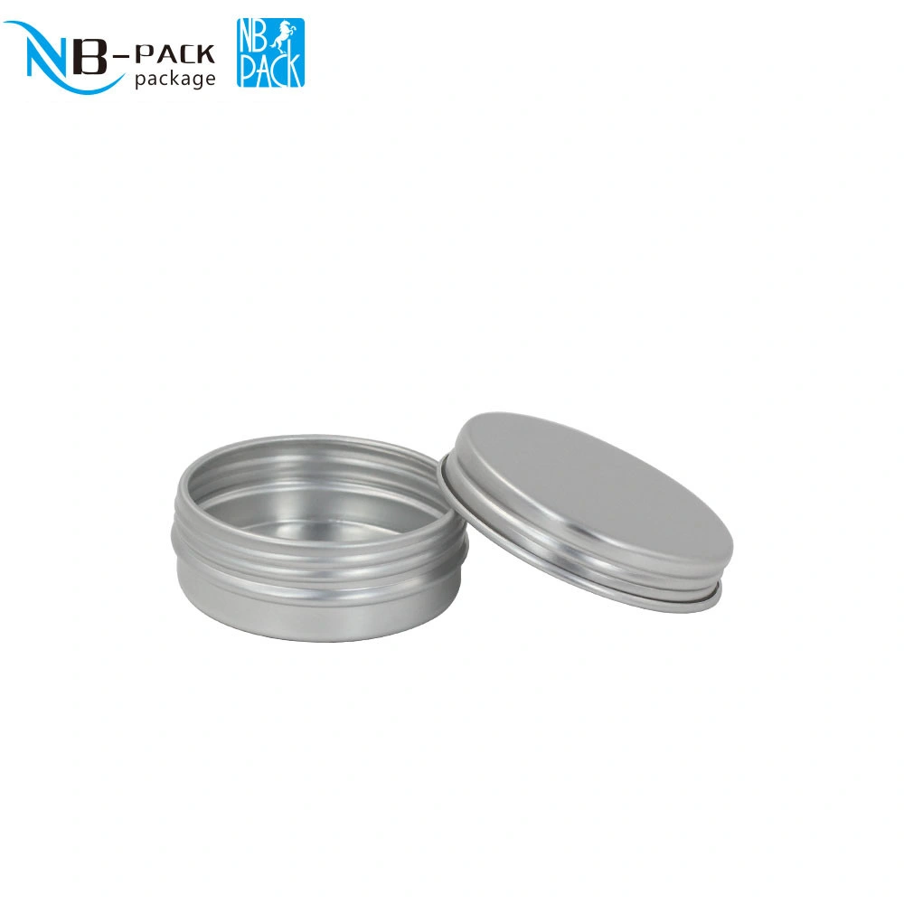 Nb-Pack Black Metal Aluminum Tin Containers Magnetic Spice Tins Bulk