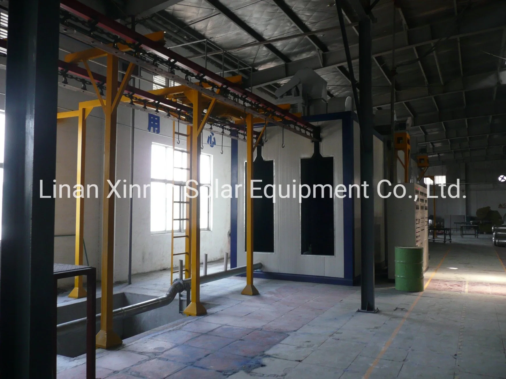 Full Automatic Enamel Wet Powder Coating Line in Painting Equipment