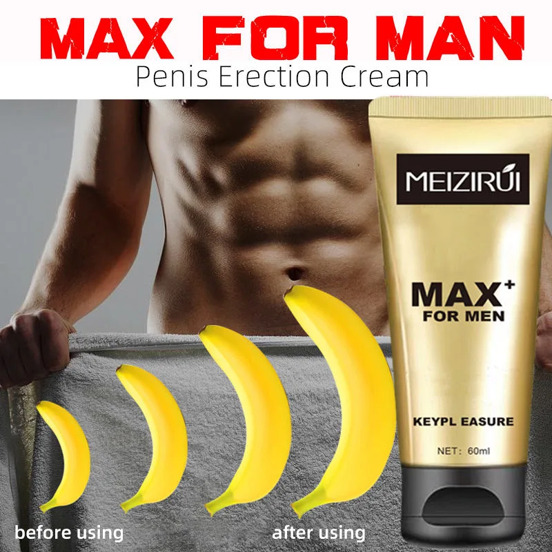 Hot Selling Meizirui Max Gel 60ml pênis alargamento Gel/creme, pênis Massagem óleo para homens para aumentar o seu pênis