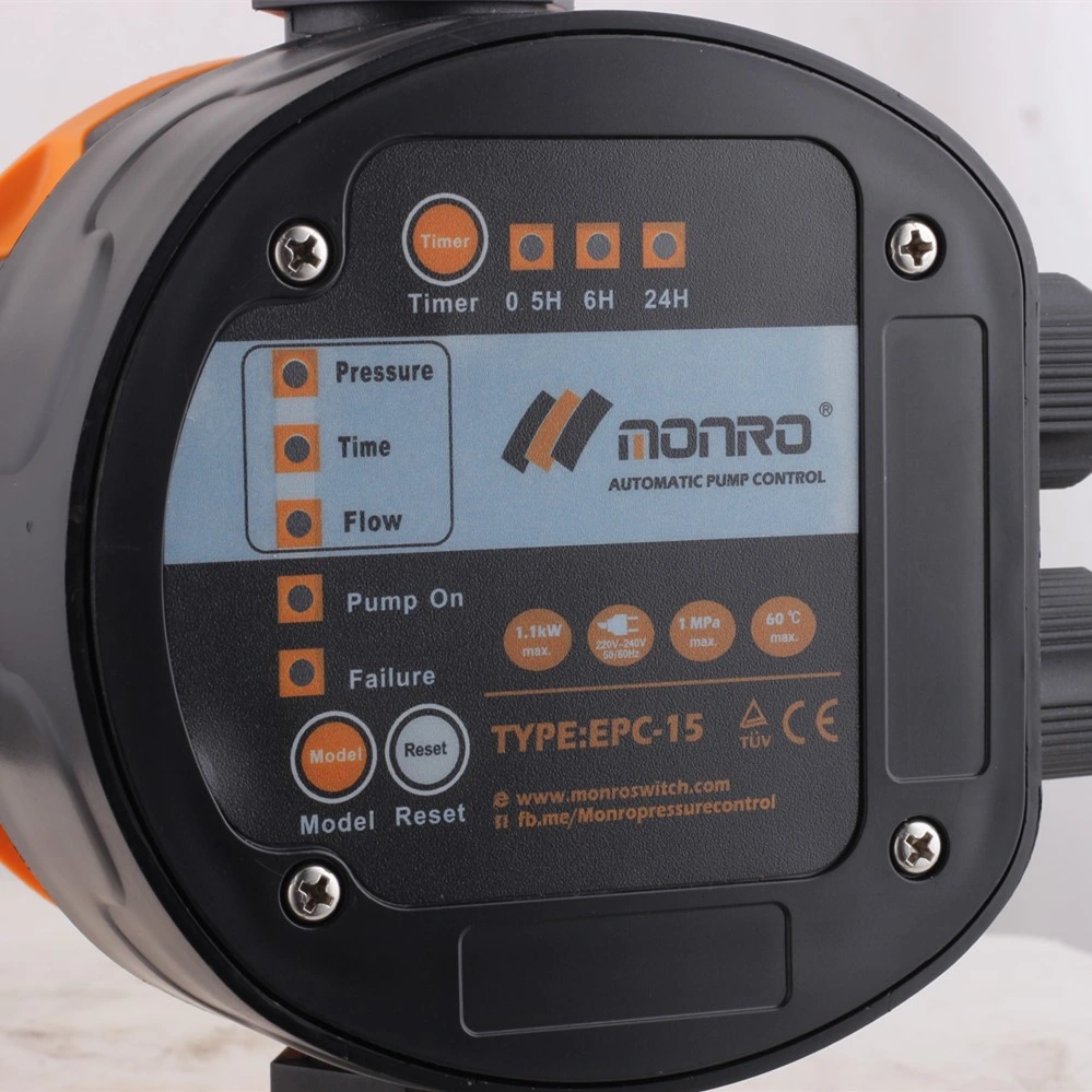 Adjust Automatic Pump Control with New Design Three-in-One Model EPC-15 Pressure Controller