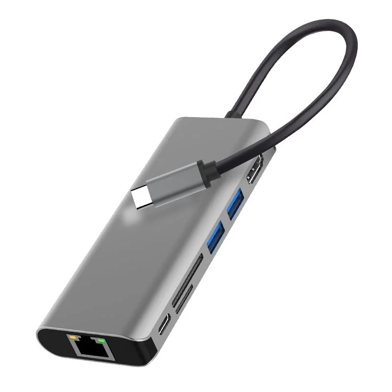 7 в 1 USB 3.1 Type C на HDMI и. Ethernet PD SF RJ45