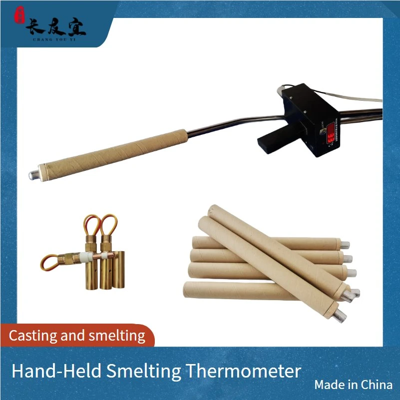 Cyy-W330 Hot Metal Thermometer Copper Water Thermometer Measures The High Temperature of Metal Liquid in Front of The Furnace 0-2000&ordm; C