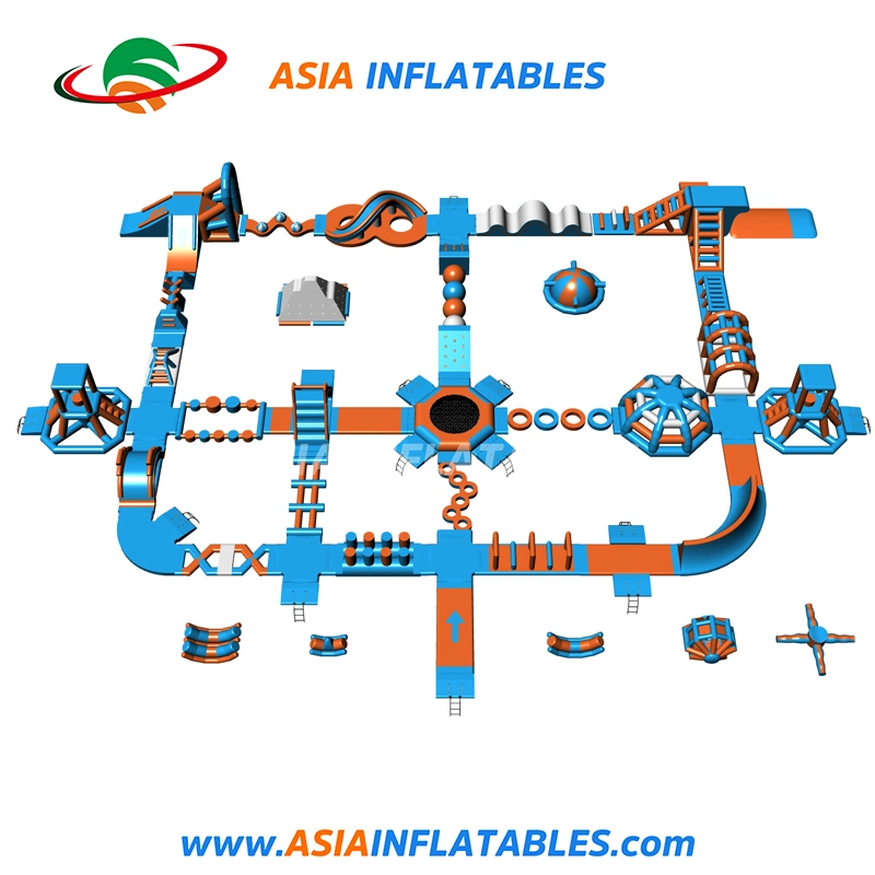 2021 الألعاب المائية العملاقة المنتفخة المائية العائمة ملعب الماء العائم