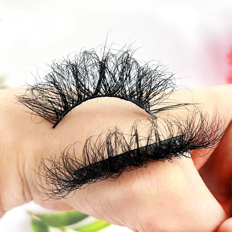 Support Customization Mink Wispy Lashes Full Strip Small Natural 3D Mink Lashes