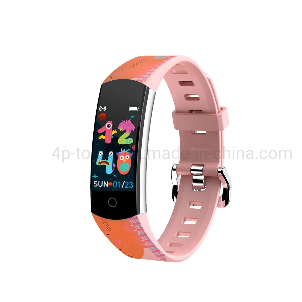 Latest Bt5.0 IP67 Waterproof Heart Rate SpO2 Body Temperature Children Healthy Smart Watch for Kids C07Q