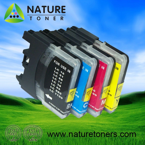 LC11 LC16 LC38 LC61 LC65 LC67 LC980 LC1100 Compatible Ink Cartridge for Brother Printers