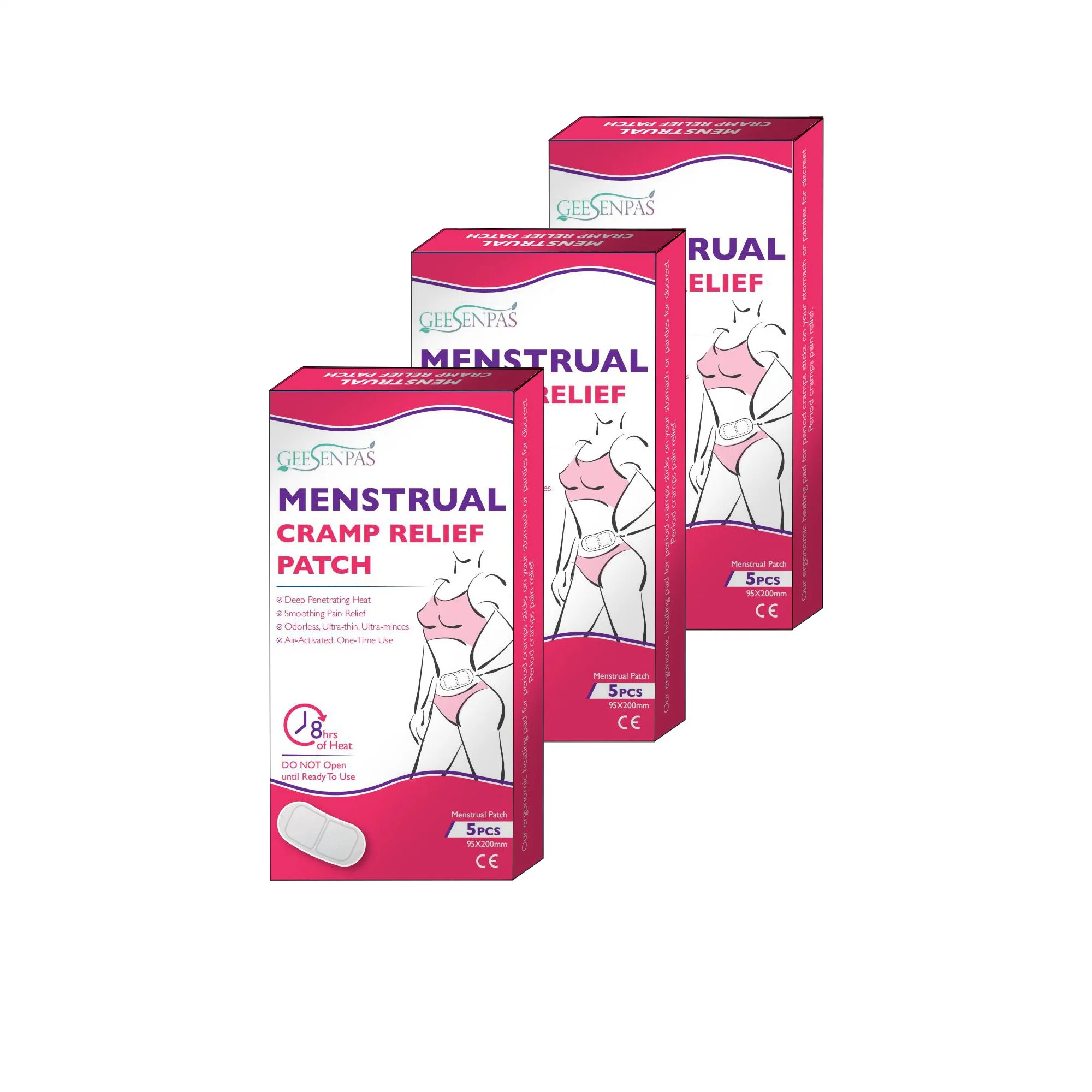 Menstrual Cramp Relief Patch for Pain Relieving Warm Patch