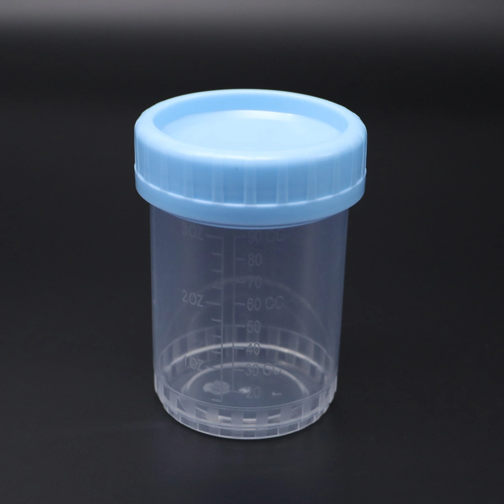 Plastic Wholesale Sterile Specimen Container Medical Instrument Disposable Clear Bottle Urine Collection