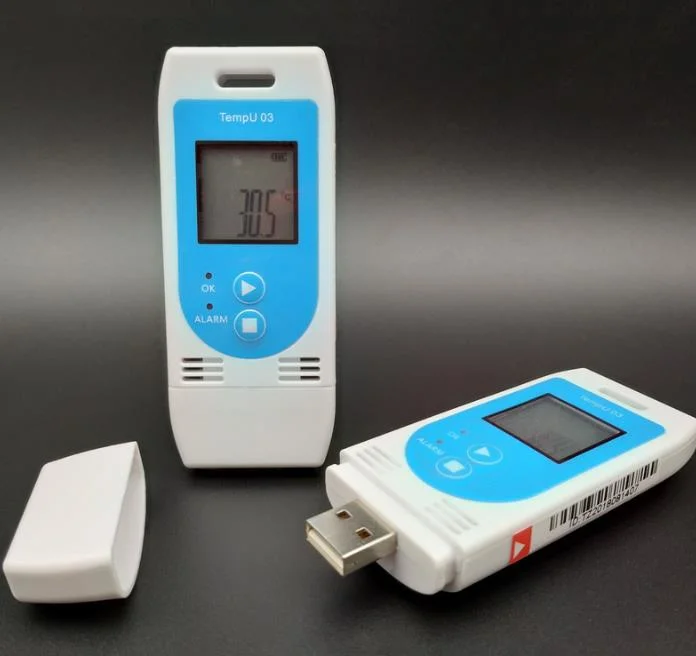 Mini enregistreur de données d'humidité température intelligent Thermomètre Cold-Chain USB de type pour la logistique