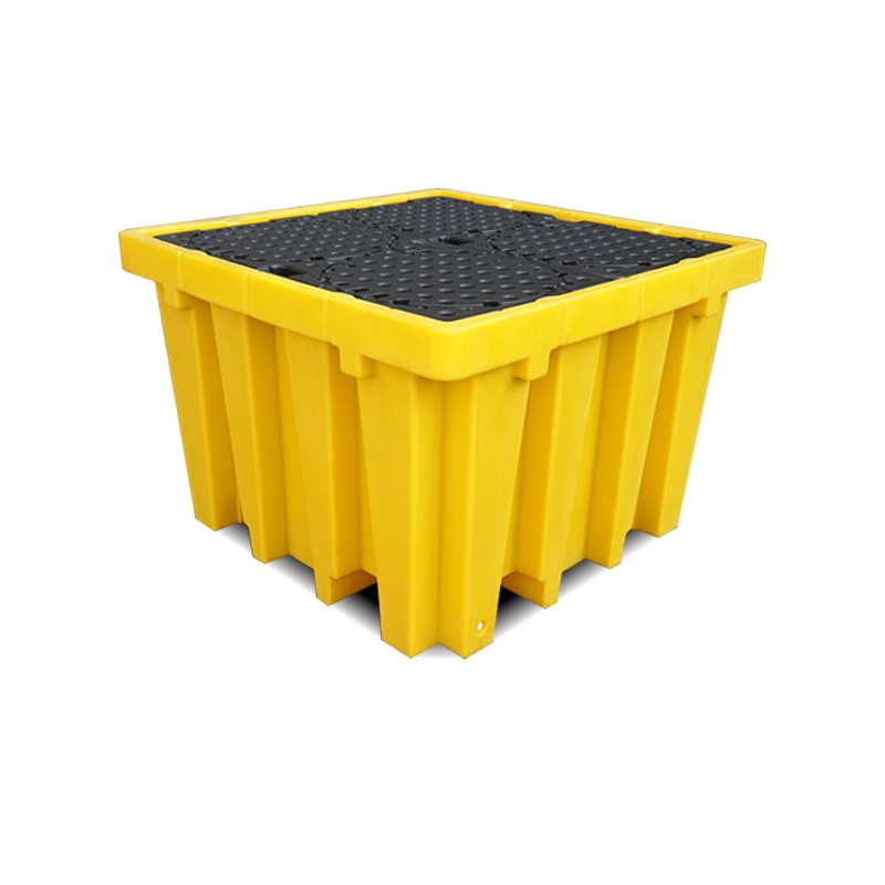 Wholesale/Supplier Chemical Storage Nestable Packing IBC Spill Tray Oil Leak Pallet Plastic Pallet Spill Pallet