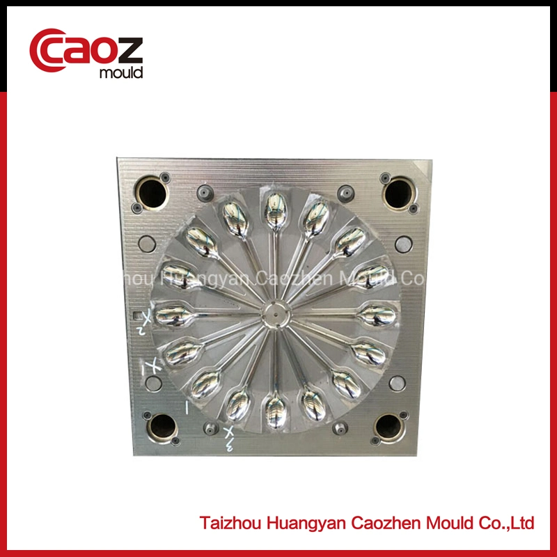 Shinning Plastic Spoon Mold with Ready Components (CZ-1040)