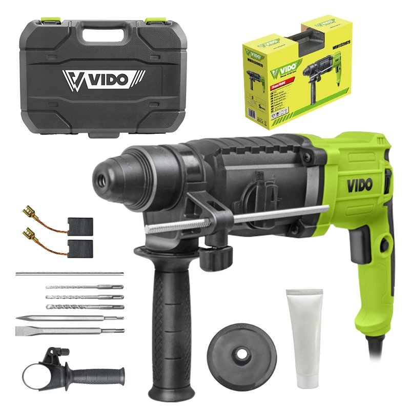 Vido Power Tools 800W 26mm Electric Rotary Hammer Drill