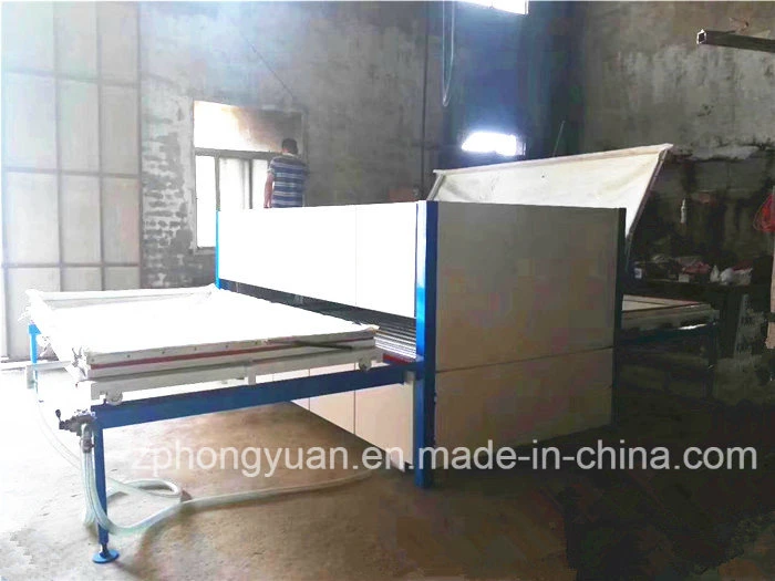 Hongyuan Wood Grain Transfer Effect Machine for Stainless Steel Cabinet