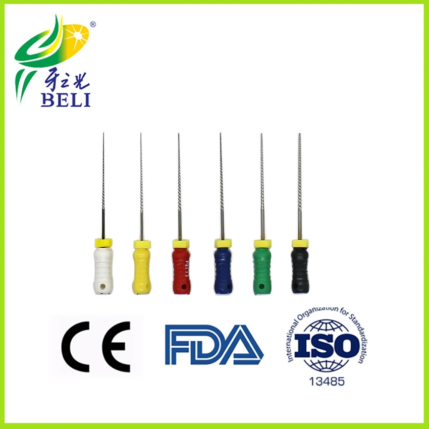 Dental Niti Hand Use Files K Files H Files Reamers for Dental Use Only