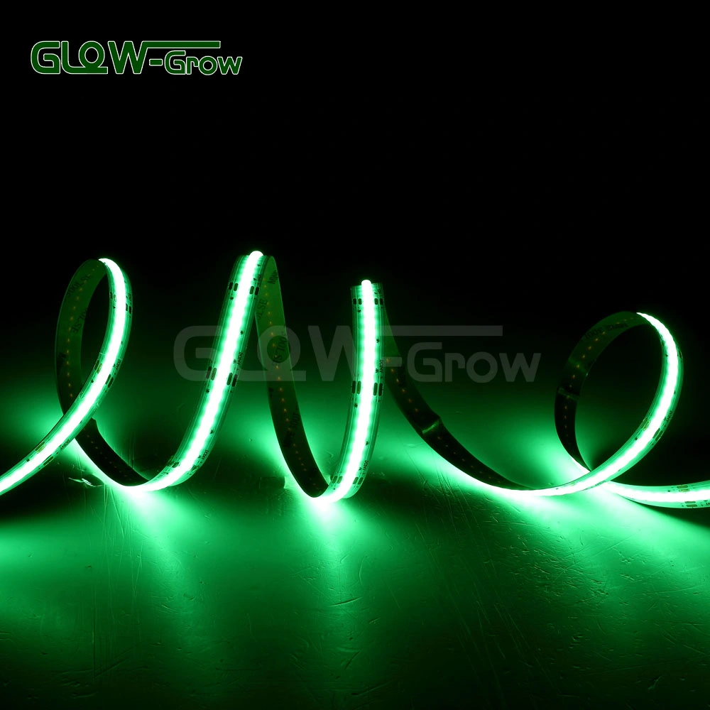 Indoor Use 5m 14W/M LED RGB COB Strip Light with Multicolors and Multifuctions