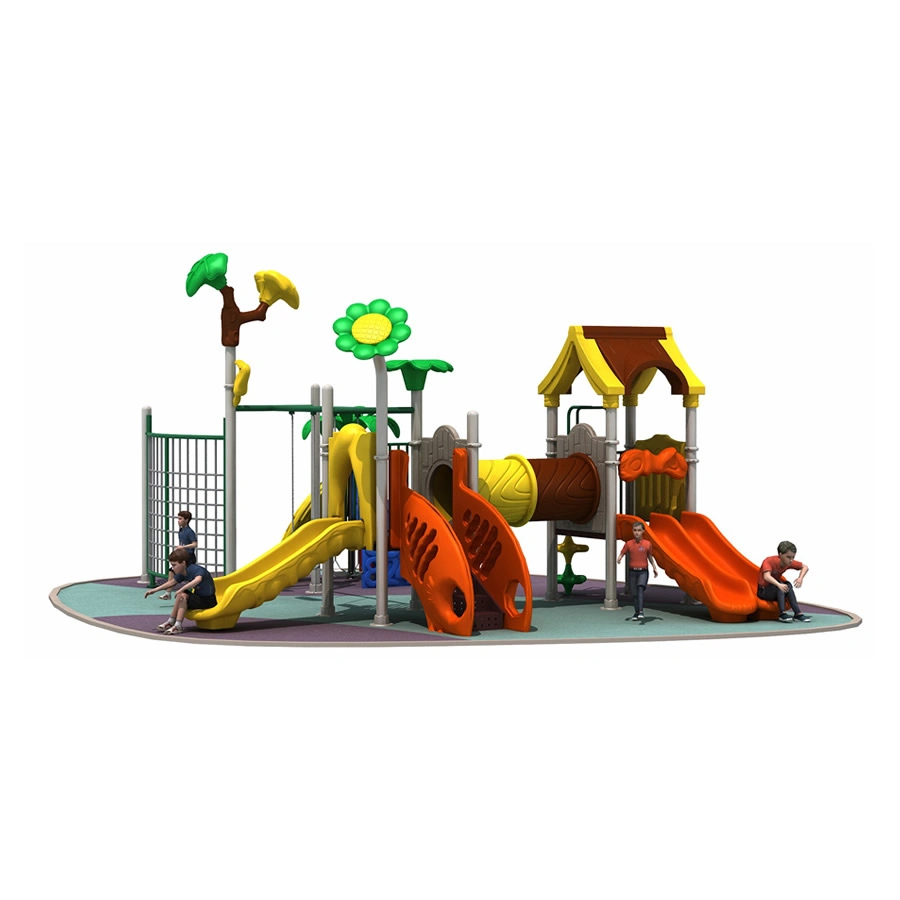 Customize Outdoor Playground Equipment Fitness Multi-Function Children Plastic Slide