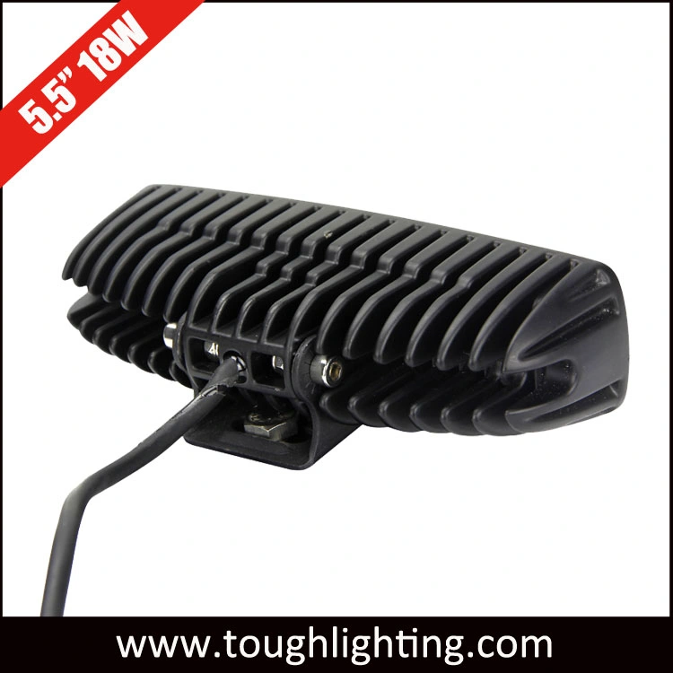 9-32V 6 polegada 18W LED Mini Barra de Luz de Trabalho Automático