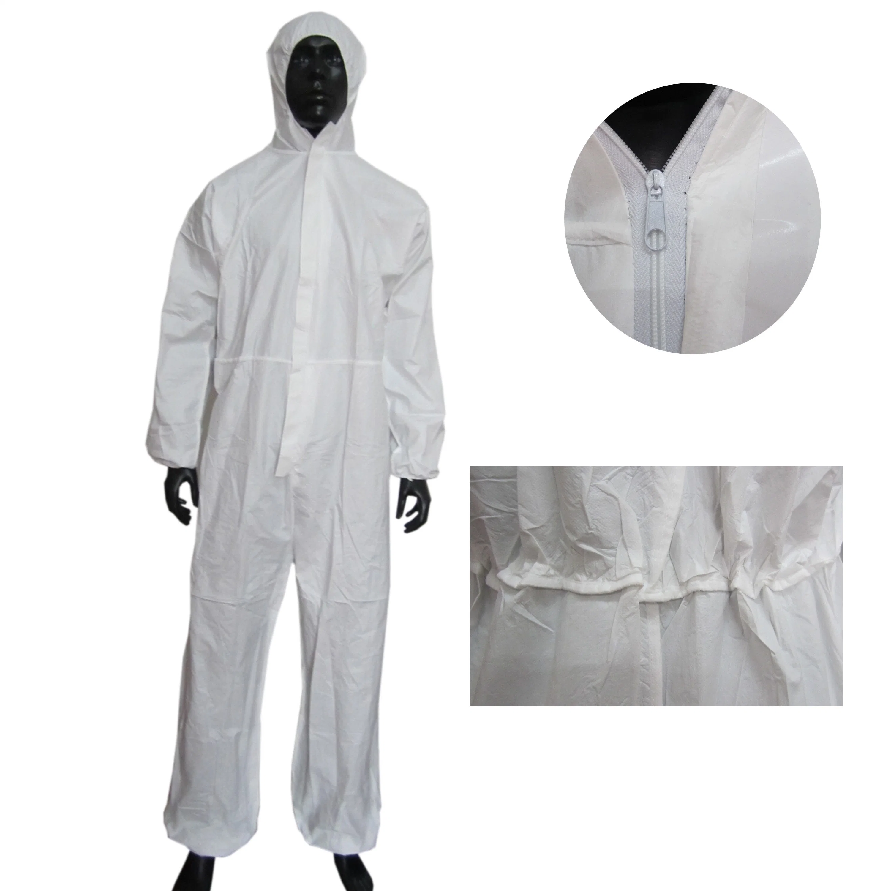 Other Medical Consumables Nonwoven Disposable Anti-Static Clothes, Waterproof and Dustproof Coverall