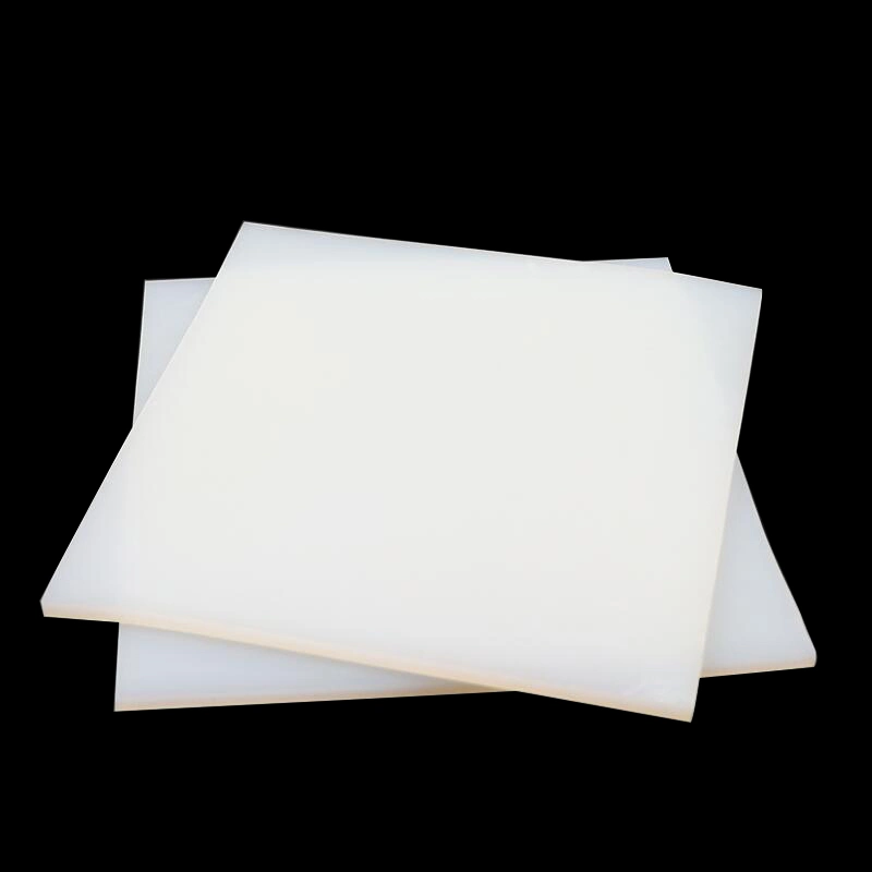 Soft Food Grade feuille de caoutchouc de silicone transparent