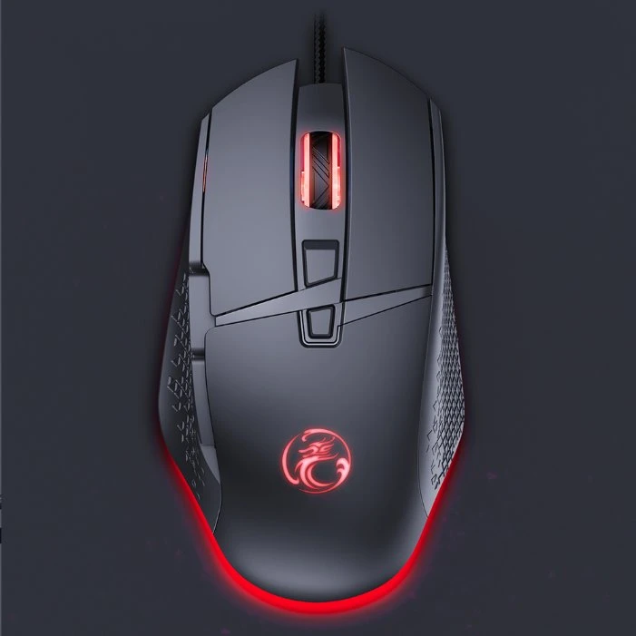 New Wired Mouse 3200dpi Color RGB Mechanical Gaming Mouse