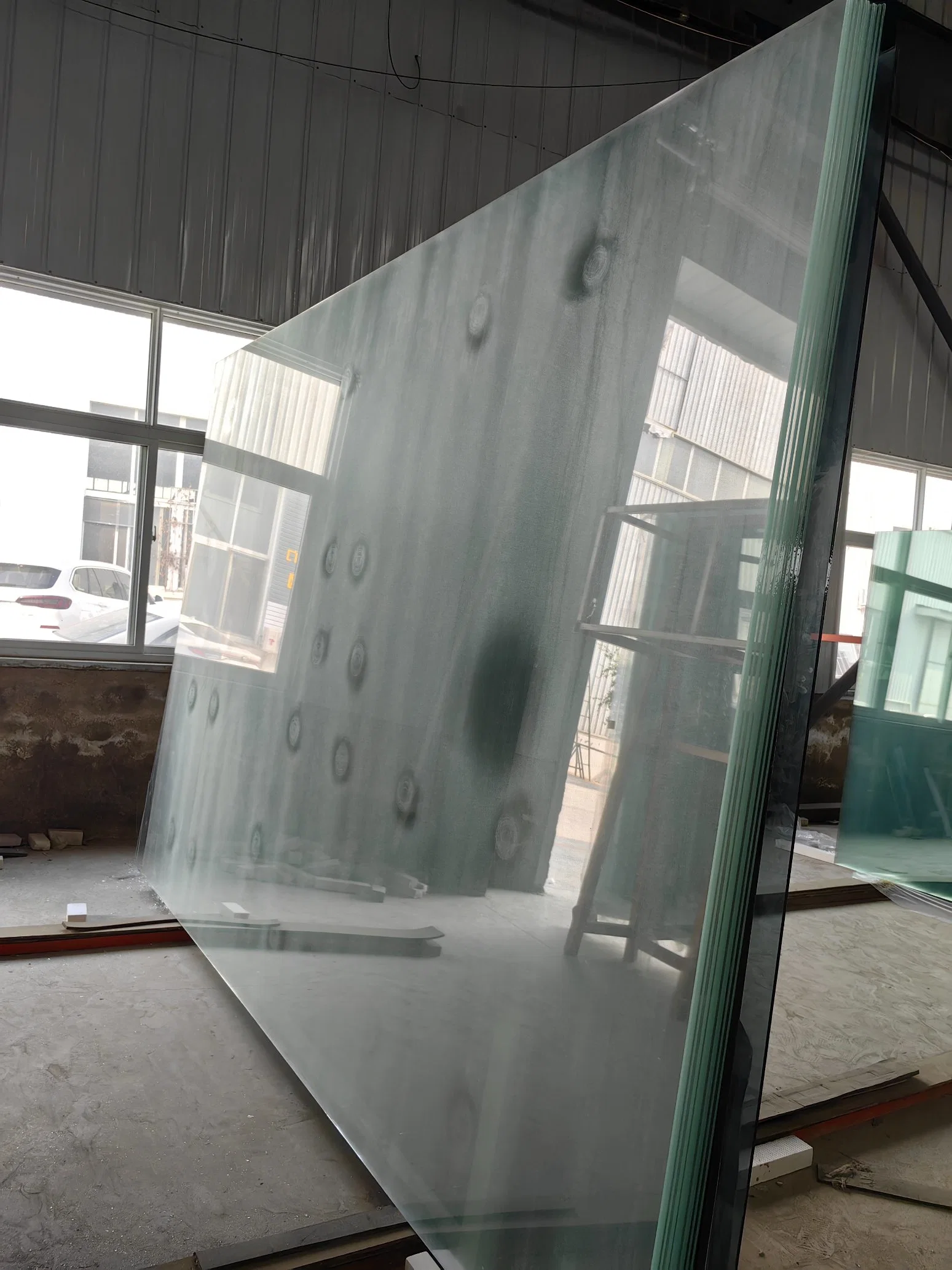 Body Tinted Float Glass 5mm Used for Automobile Windowshields in Russia