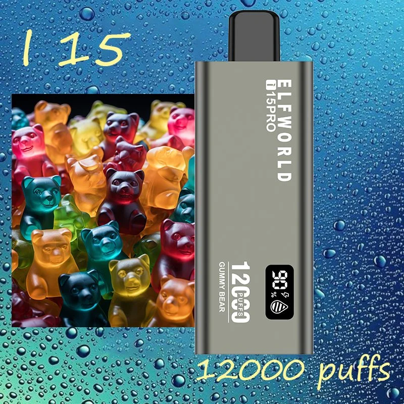 Elfworld I5 12000 Puffs 15 Flavors 600mAh 0%2%5% 18ml Prefilled Airflow Adjust Pen Shaped Dedicate Cloud 9000 10000 12000 15000 Voopoo Latest Trends Smoking Set