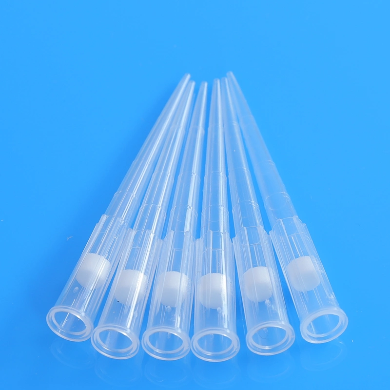 200UL Filter Tips Extened, Lengthen, Clear, Dnase and Rnase Free, Sterile for Filter Pipet Tips with 10UL, 20UL, 50UL, 100UL, 200UL, 1000UL.