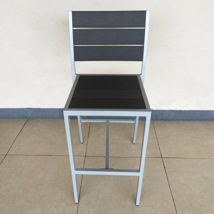 Popular Home Decoration High Seat Bar Chair for Outdoor Furniture Backyard Garden Patio Metal Chair