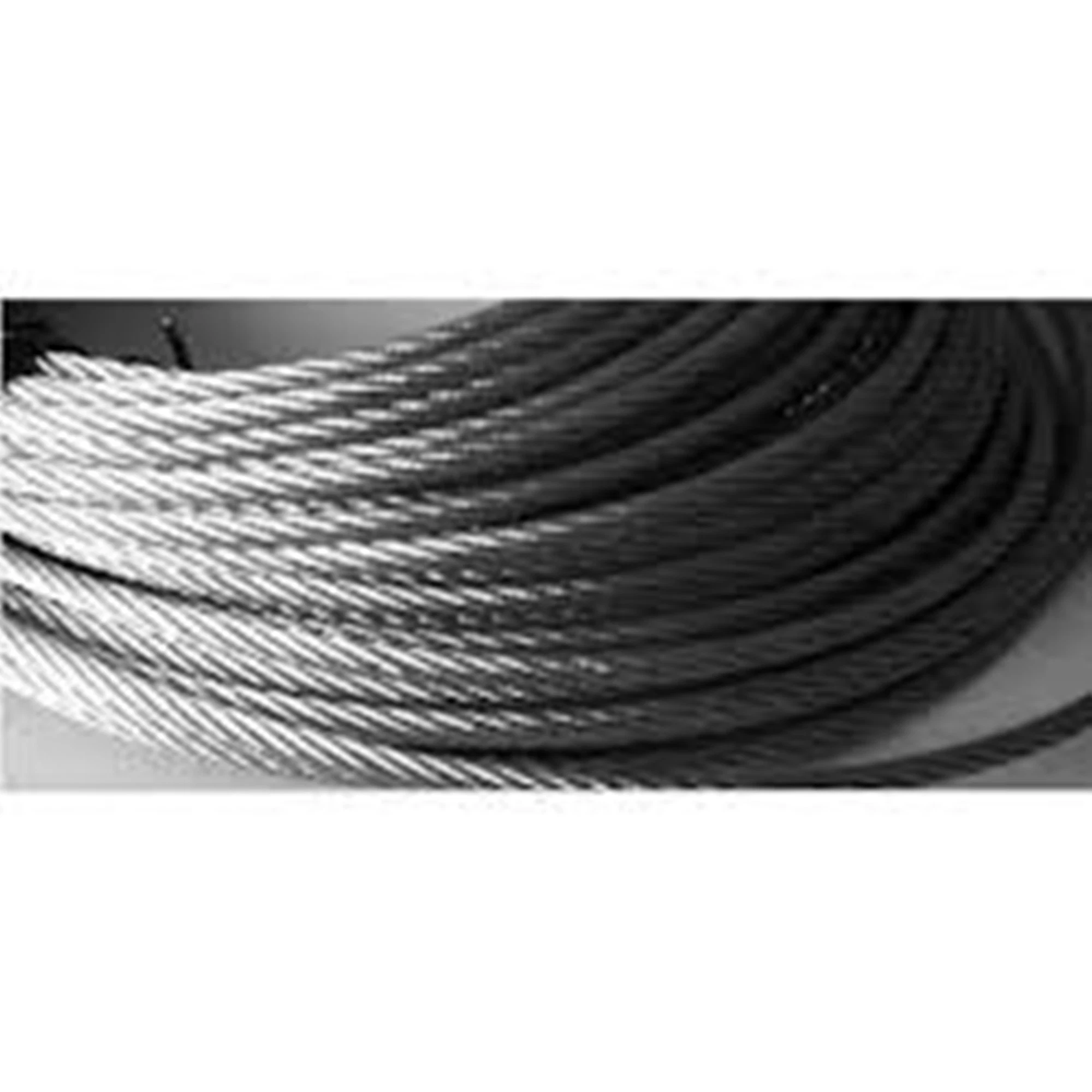 304 316 7X19 de 2.0 a 56mm de diámetro de alambre de acero inoxidable de alta resistencia de la cuerda la calidad para la industria en general uso de ingeniería