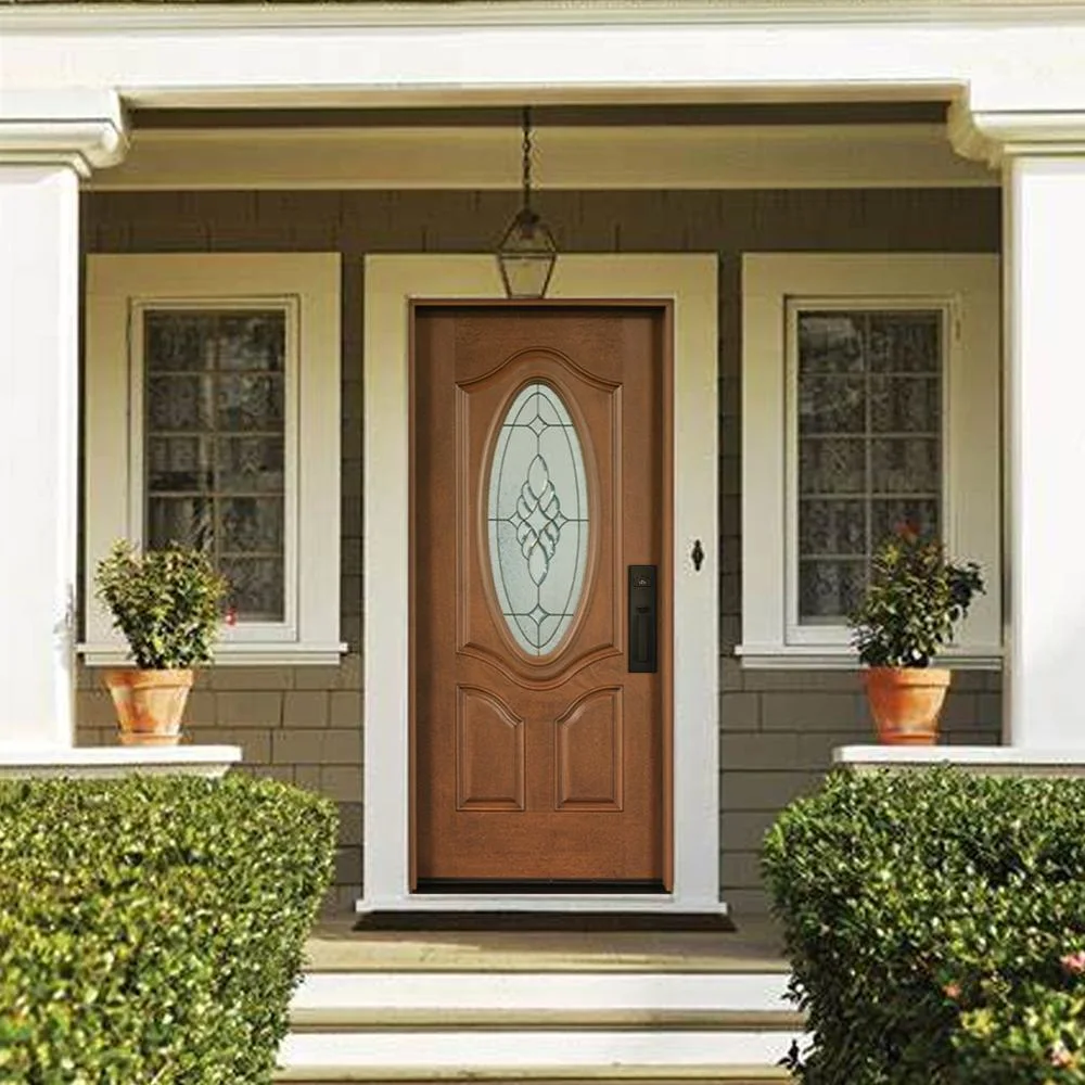 Exterior Wood Door Design Double Fiberglass Door