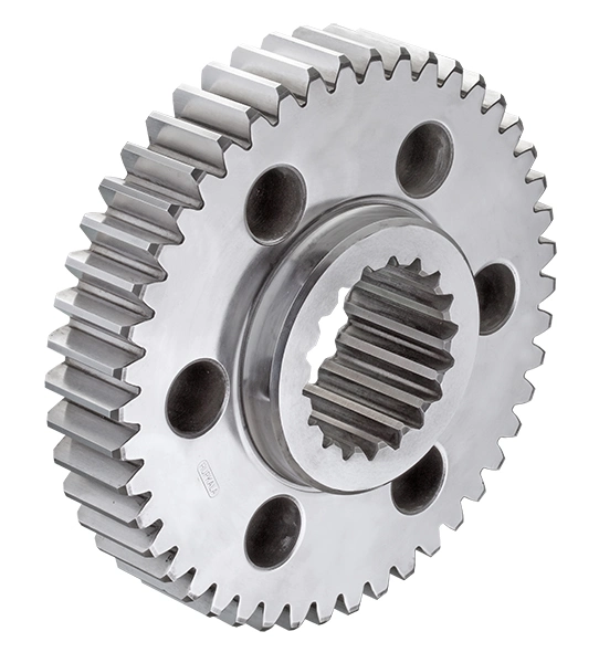 Hardened Steel Cluster Spur Gear, High Speed Custom Spur Gears