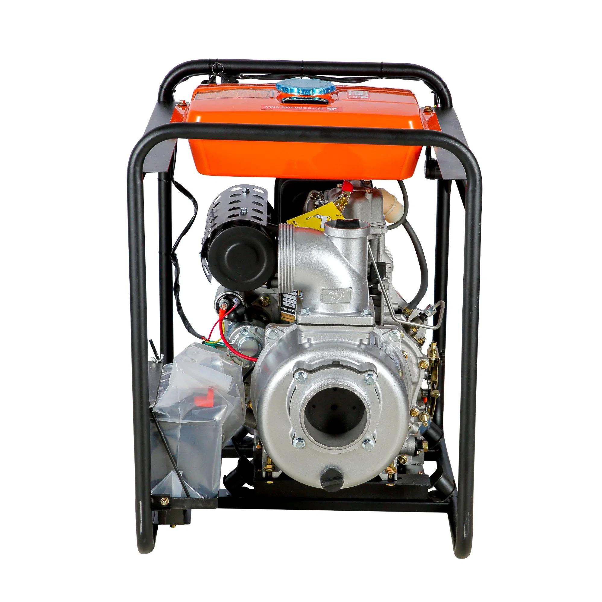 Irrigation Pumps 192f 12.5L Fuel Tank Electric Start 6inch Diesel Power Water Pump Home Use