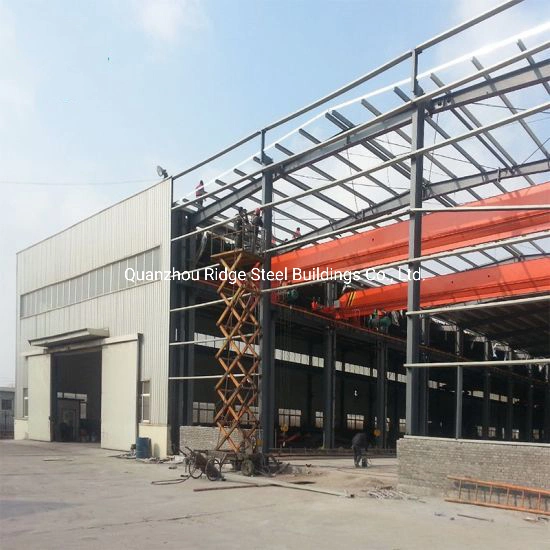 Commercial Building Fabricated Steel Structure Construction Price for Prefabricated Portal Building Individual Use for Sale