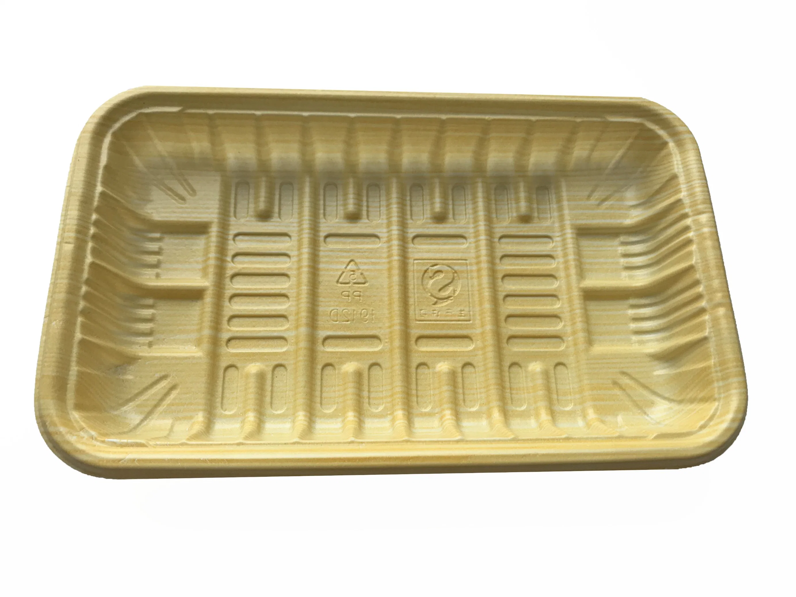 Eco-friendly Food packing Disposable Packaging Plastic Plate Custom Tray Box