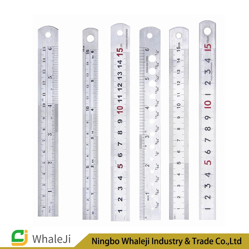 Acero inoxidable de precisión de la regla de dibujo - Herramienta de medición de la Oficina ideal