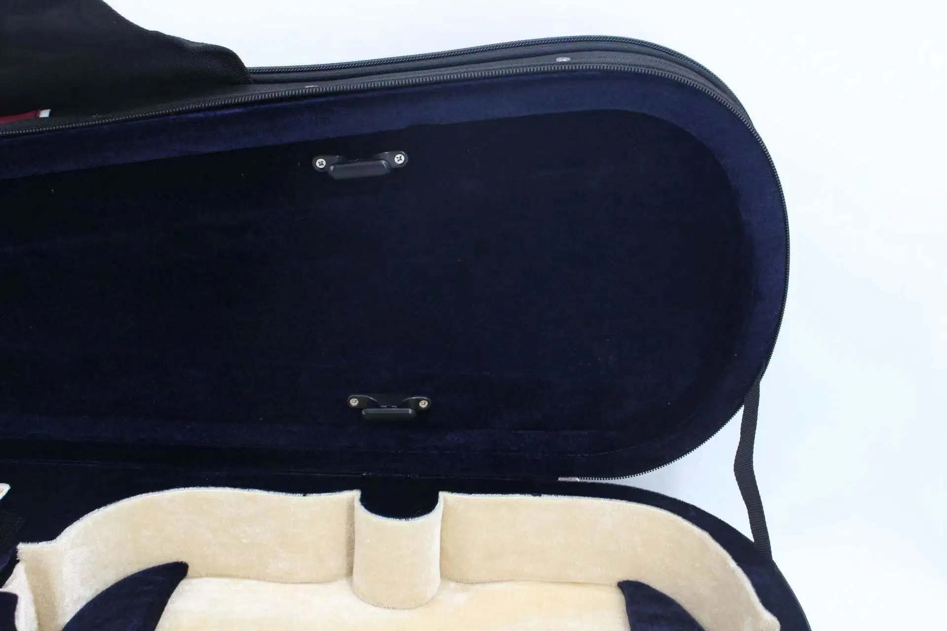 Colorful Deluxe Foamed Triangle Shape Violin Light Case