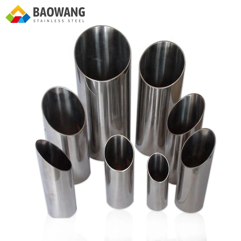 Oval/Round/Square Shaped 300 Series SUS 304/316L/301 Stainless Steel Welded Seamless Pipe